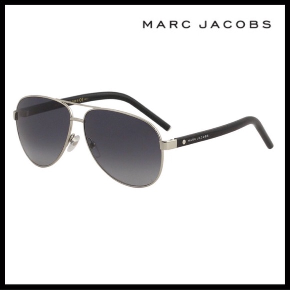 Marc Jacobs Accessories - MARC JACOBS GREY PILOT SUNGLASSES